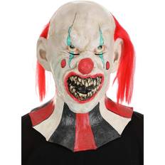 Rot Voll abdeckende Masken Fun Costumes Top Clown Mask for Adults