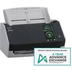 Scanners Ricoh fi-8040 Scanner Premium Bundle with 4 Year Advance Exchange Warranty