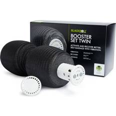 Rouleaux en Mousse Blackroll Massageroller-Set Booster Twin Noir