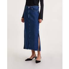 7 For All Mankind Maxi Skirt Bluenote