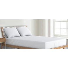 Organic Mattress Covers Delara Organic Cotton Protector, Ultra Mattress Cover White