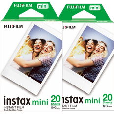 Analoge Kameras Fujifilm Instax Mini Credit Card Size Film 2 Pack