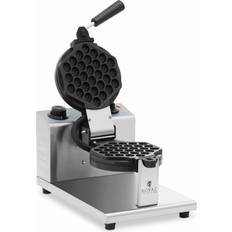 Royal Catering Bubble Vaffeljern 17 cm 1200 W RCWM-1200-R2