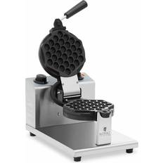 Máquinas de Gofres Royal Catering Gofrera Bubble Waffle Redonda 1200 W