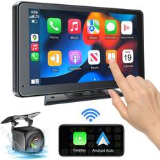 Boat & Car Stereos Paslda Portable Newest Wireless Apple CarPlay