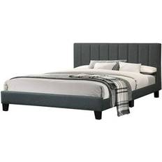 King tufted bed frame Benjara Platform California King