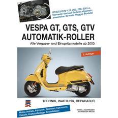 Günstig E-Motorräder Vespa GT, GTS, GTV Automatik-Roller