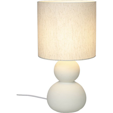 Keramik Bordslampor Aneta Kalamata Natural White Bordslampa 42cm