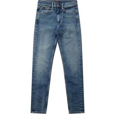 Polo Ralph Lauren Women Jeans Polo Ralph Lauren Faded Skinny Jeans Mid Rise - Blue