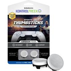 Daumengriffe SteelSeries KontrolFreek Clutch Sports Playstation 5 & 4 - Thumbstick, Gaming-Zubehör, Weiß/Schwarz