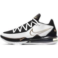 Nike Gold Basketball Shoes Nike Lebron 17 Low EP - White/Black