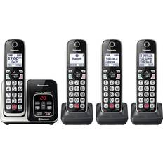 Landline Phones Panasonic KX-TGD864S Cordless Landline Phone System