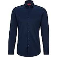 Hugo boss dark blue HUGO BOSS Kason Slim Fit Shirt - Dark Blue