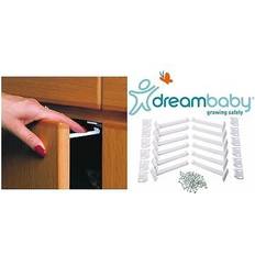 Cierres, Topes y Cerraduras DreamBaby Protectores Universales Para Cajones 12 Unidades