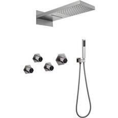 Shower Sets Mondawe 3 Shower Music Shower Gray