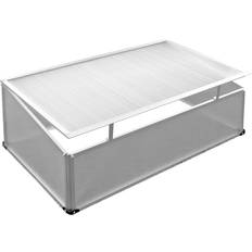 Pflastersteine Lex LEX Frühbeet, Aluminium-Rahmen, PC-Scheiben, 100 x 60 x 30/40cm