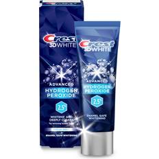 Crest Teeth Whitening Crest 3D White Advanced Hydrogen Peroxide 2.5% Teeth Whitening Toothpaste Mint