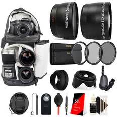 Camera Accessories Vivitar 58mm Complete Accessory Kit Canon EOS Rebel