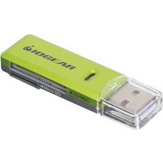 USB Memory Card Readers IOGEAR usb 2.0 sd portable card reader dual slot rate up to 480mbps