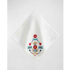 Monochrome Cloth Napkins Juliska Heidi Embroidered Napkin Servilleta de Tela Blanco (50.8x)