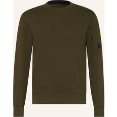 C.P. Company Diagonal Raised Fleece Lens Sweatshirt Military Green