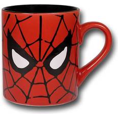 Silver Buffalo Spiderman Eyes Ceramic Mug Cup