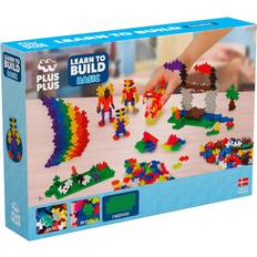 5 Byggsatser Plus Plus Learn to Build 600pcs