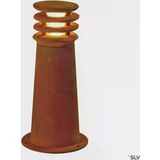 Brown Pole Lighting SLV Rusty Bollard 40cm