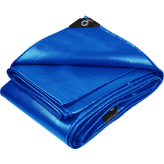 Camping & Outdoor Core Tarps Polyethylene Heavy Duty Blue 8 Mil WaterProof UV Resistant Rip and Tear Proof 24 ft. x 24 ft