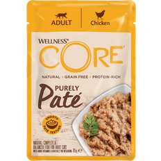 Wellness Katter - Kattfoder Husdjur Wellness Core Purely Pate Kylling & Storfe Chicken Wet Food 85g