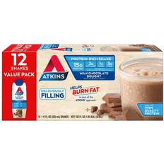 Coco Sports & Energy Drinks Atkins Milk Chocolate Delight Protein Shake 325ml 12