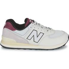 New Balance 574 - White/Burgundy