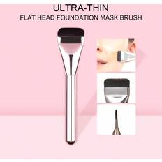 Cosmetics Shein 1pc New Ultra Blade Shaped Flat Head Foundation Brush, Cosmetic Tool For Makeup Artists, Does Not Eat Powder
