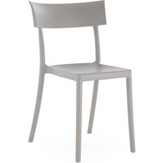 Impilabile sedie da giardino Kartell Catwalk Stuhl Matt Grau BxHxT 53x81x54.5 cm