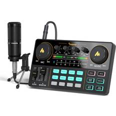 Mikrofon mixer Maono caster Lite AU-AM200 S1 podcaster-mixer og mikrofon