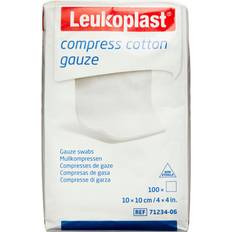 Leukoplast Forbindinger Leukoplast Compress Cotton Gauze 10 12 lags Medicinsk
