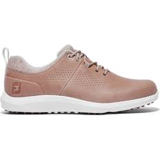 Pink Golf Shoes FootJoy Leisure X Damen