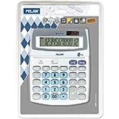 MiLAN Calculadora 152512BL Blanco Metal