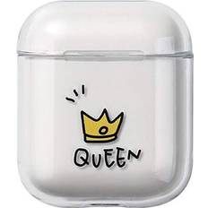 Hörlurar Northix Skyddsfodral AirPods Queen