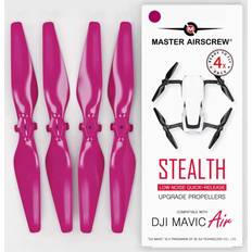 Master Airscrew DJI Mavic Air Stealth Upgrade Propellers V2 Propeller till DJI Mavic Air Magenta Kit 4-Pack