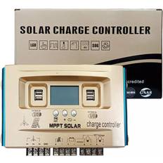 SunSolar Pro Solcellsregulator Laddningsregulator, vindkraft 40A, MPPT