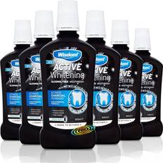 Sensitive Teeth Mouthwashes Wisdom active whitening charcoal mouthwash 500ml expired