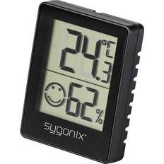 Sygonix Thermo-hygrometer Black