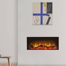 Adam Acantha Aspire 75 Fully Inset Media Wall electric fire