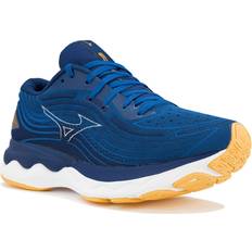 Gold - Men Running Shoes Mizuno Wave Skyrise 4 Running Shoe Men - Blue