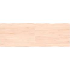 120.0 cm Encimeras vidaXL Tablero De Mesa Madera Maciza Borde Natural 120x40x4 cm Encimera