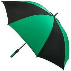 Fulton Cyclone Black/Green Paraply, 100 cm, 1 liter svart svart/grönt