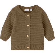 Name It Baby Nbmlemalle Knit Cardigan - Kangaroo