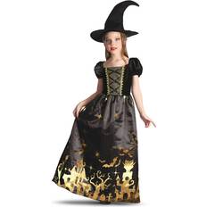 RIO Deluxe Guld Heks Cm. Halloween Kostumer