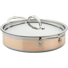 Koppar Sauteuser Hestan CopperBond traktörpanna med lock